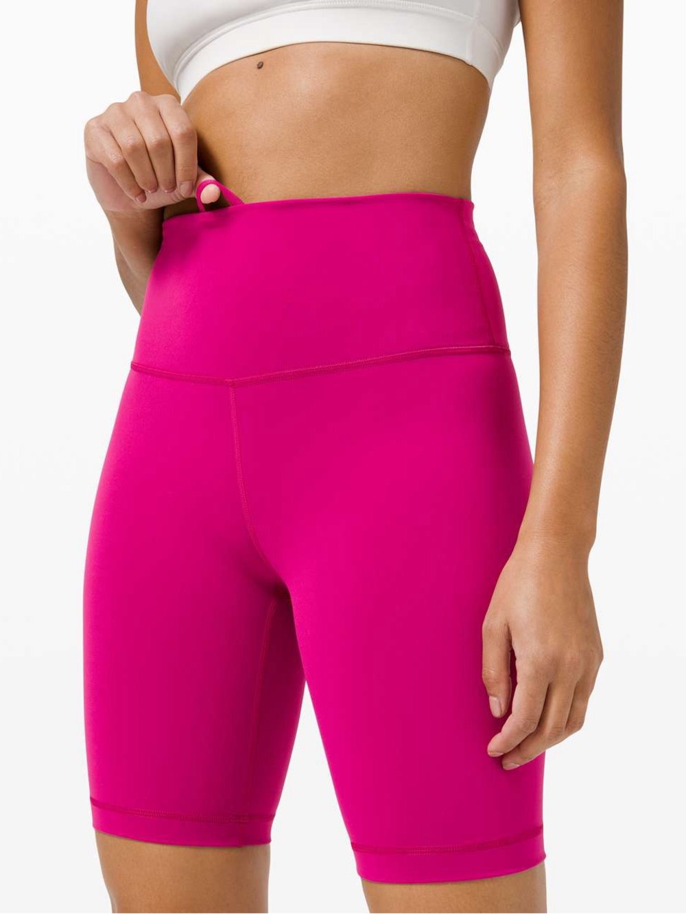 Lululemon Wunder Train High Rise Short 8" Size 6 Ripened Raspberry - Picture 4 of 12